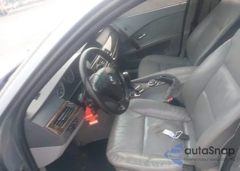 2006 BMW 530I из США, поврежденный, VIN WBANE73526CM39583